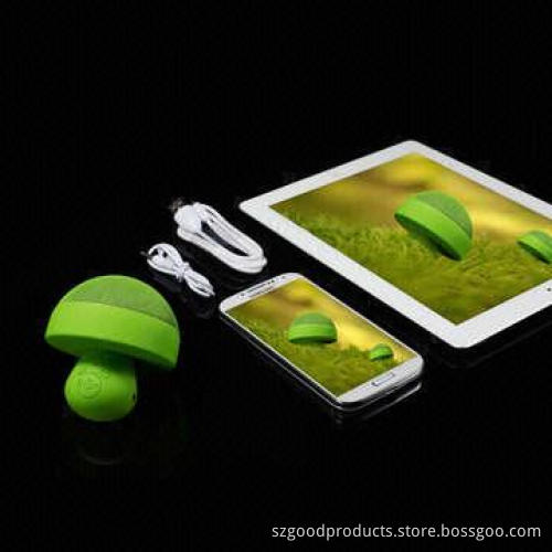 Portable Wireless Speaker with Delicate Appearance, Small Nightlight and Handsfree Microphone